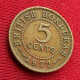 British Honduras 5 Cents 1972 Belize W ºº - Belize