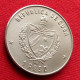 Cuba 1 Peso 1983 Railways Locomotive  Kuba W ºº - Kuba