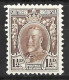 SOUTHERN RHODESIA...KING GEOGE V..(1910-36.)..." 1931.".....1 & HALFd.......SG16d.......MH..... - Southern Rhodesia (...-1964)