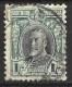 SOUTHERN RHODESIA...KING GEORGE V..(1910-36..)...." 1931..".......1/-.....SG23a.......P11.5....(CAT.VAL.£75..)....USED.. - Rhodésie Du Sud (...-1964)