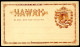 Hawaii Postal Card UX1 Gill Type6 Mint Vf 1882 - Hawaii