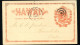 Hawaii Postal Card UX1 Kapaa Kauai- Honolulu Vf 1886 - Hawai