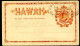 Hawaii Postal Card UX1 Honolulu YMCA Vf 1894 - Hawaï