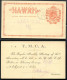 Hawaii Postal Card UX1 Honolulu YMCA Vf 1886 - Hawaï