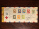 VENEZUELA FDC COVER  LETTER TO USA 1944 YEAR RED CROSS HEALTH MEDICINE STAMPS - Venezuela
