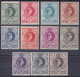 F-EX41579 SWAZILAND MLH 1938-53 EDWARD VI STAMPS 1/2c - 10/.   - Nuovi