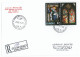 NCP 17 - 297-a Stained Glasses, AUSTRIAN STAINED GLASS, Romania - Registered, Stamp With Vignette - 2011 - Verres & Vitraux