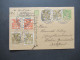 Tschechien CSR 1923 Ganzsache Mit 6x Zusatzfrankatur Stempel Praha 2 CSP Listovni Vypravna - Berlin Grunewald - Postkaarten