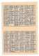 Calendrier 1953 - LE BIENHEUREUX PIE X - Petit Format : 1941-60