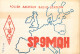Polish Amateur Radio Station QSL Card Poland Y03CD SP9MQH - Radio Amatoriale