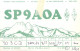 Polish Amateur Radio Station QSL Card Poland Y03CD SP9AOA - Radio Amateur