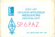 Polish Amateur Radio Station QSL Card Poland Y03CD SP6PAZ - Radio Amatoriale