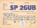 Polish Amateur Radio Station QSL Card Poland Y03CD SP2GUB - Radio Amateur