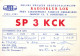 Polish Amateur Radio Station QSL Card Poland SP3KCK - Radio Amateur