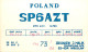 Polish Amateur Radio Station QSL Card Poland Y03CD SP6AZT - Radio Amateur