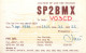 Polish Amateur Radio Station QSL Card Poland Y03CD SP2BMX - Radio Amateur