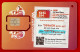 Vietnam GSM SIM Card Vietnam Mobile 2G 3G 4G 5G New Vietnamobile QR Code - Vietnam