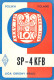 Polish Amateur Radio Station QSL Card Poland Y03CD SP4KFB - Amateurfunk