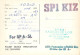 Polish Amateur Radio Station QSL Card Poland Y03CD SP1KIZ - Amateurfunk