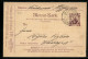 AK Hannover, Mercur-Karte, Private Stadtpost  - Briefmarken (Abbildungen)