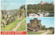 CARTOLINA PER ITALIA CASTLES OF SUSSEX CON ANNULLO TARGHETTA - Covers & Documents