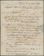 LAC Non Affranchie Obl DC "Nessonvaux" (1856, Manusc. Faweux), Port "4" > Beaune (France) + Passage "Belg. 5 Valencienne - Landelijks Post