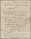 LAC Non Affranchie Obl DC "Nessonvaux" (1856, Manusc. Faweux), Port "4" > Beaune (France) + Passage "Belg. 5 Valencienne - Rural Post