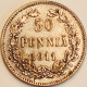 Finland - 50 Pennia 1911 L, KM# 2.2, Silver (#3886) - Finlandia