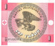 KYRGYSTAN  P1 1 TYIYN  1993  UNC. - Kirguistán