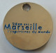 Jeton De Caddie -  Ville De MARSEILLE - 2600 Ans Marseille L'expérience Du Monde - En Métal - (1) - - Trolley Token/Shopping Trolley Chip