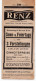 RENZ. Programm Vom 1. Bis 31.Oktober 1932 - Programmes