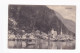 E5866) HALLSTATT -  Salzkammergut - Ruderboot - Häuser Bootshäuser Und Kirchen ALT! 1907 - Hallstatt