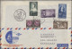 Sonderflug Amsterdam-Kaapstad KLM Jan Van Riebeeck 25.3.1952 + Zurück SSt 6.4.52 - Luchtpost