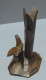 Delcampe - - SUPPORT VASE CORNET En BOIS FORET NOIRE Avec Un OISEAU Sculpté Collection    E - Other & Unclassified