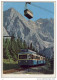 TRAIN - Bayerische Zugspitzbahnen Mit Europas Gröster SEILBAHN,    1966 - Zugspitze