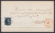 L. Affr. N°4 (variété 4-V3) D4 Càd ANVERS /13 JUIN 1851 Pour BRUXELLES - 1849-1850 Medaillen (3/5)