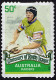 AUSTRALIA 2008 QEII 50c Multicoloured, Centenary Of Rugby League-Raiders Self Adhesive FU - Usati