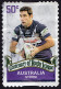 AUSTRALIA 2008 QEII 50c Multicoloured, Centenary Of Rugby League-Storm Self Adhesive FU - Usados