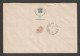 VATICANO:  1951  CALCEDONIA  -  S. CPL. 5  VAL. SU  BUSTA  RACC. ESPRESSO  -  ANNULLO  19.11.51  -  SASS. 149/53  -  SPL - Covers & Documents