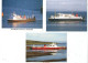 3 POSTCARDS   PENTLAND FERRIES  MV PENTALINA B ,MV CLAYMORE - Ferries