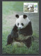 New Zealand, Giant Panda,  Maximum Card On Postal Stationery, 1994. - Postal Stationery
