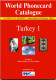 Word Phonecard Catalogue National Series - Turkey - Livres & CDs