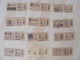LOT 12 DIFFERENTS Carnets Timbres ROUGES à Validité PERMANENTE Auto-collants  Faciale = 205 Euros - Collections (without Album)