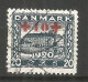 Denmark 1921 Year Used Stamp Mi. 117 - Gebraucht