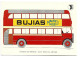 AUTOBUS CON IMPERIAL " ACLO ".- TIPO 400.-  AÑO 1953.- BARCELONA - Bus & Autocars