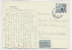 CESKOSLOVENSKO  PA 5.50 CARTE CARD AVION PRAHA 1946  + RECTO  1.50  TO FRANCE - Briefe U. Dokumente