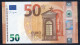 50 EURO FRANCE  UE000 U049A1 FIRST POSITION Ch "00" - LAGARDE   UNC - 50 Euro