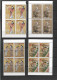 JAPAN COLLECTION. PHILATILIC WEEK. BLOCKS OF 4. UNMOUNTED MINT. 3 SCANS. - Usati