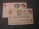 Russland 2 Alte Karten - Stamped Stationery