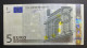 CRBS1177 BILLETE 5 EUROS CON ERROR EN BANDELAETA VER FOTO - Spagna